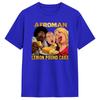 Afroman Giustizia per la Torta al Limone T-shirt in Cotone Hip Hop T-shirt per Uomo Estate Y2K Stampa Classica T-shirt a Maniche Corte