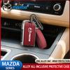 Coque Complète Porte-Clé de Voiture Coquille Pour Mazda 2 3 5 6 BL BM GJ Atenza Axela Demio CX-3 CX3 CX-5 CX5 CX7 CX-7 CX-9 CX8 Accessoire