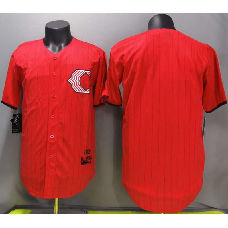 Cincinnati Reds 2026 City Edition Embroidered Baseball Jersey Unisex Short Sleeve Top Red