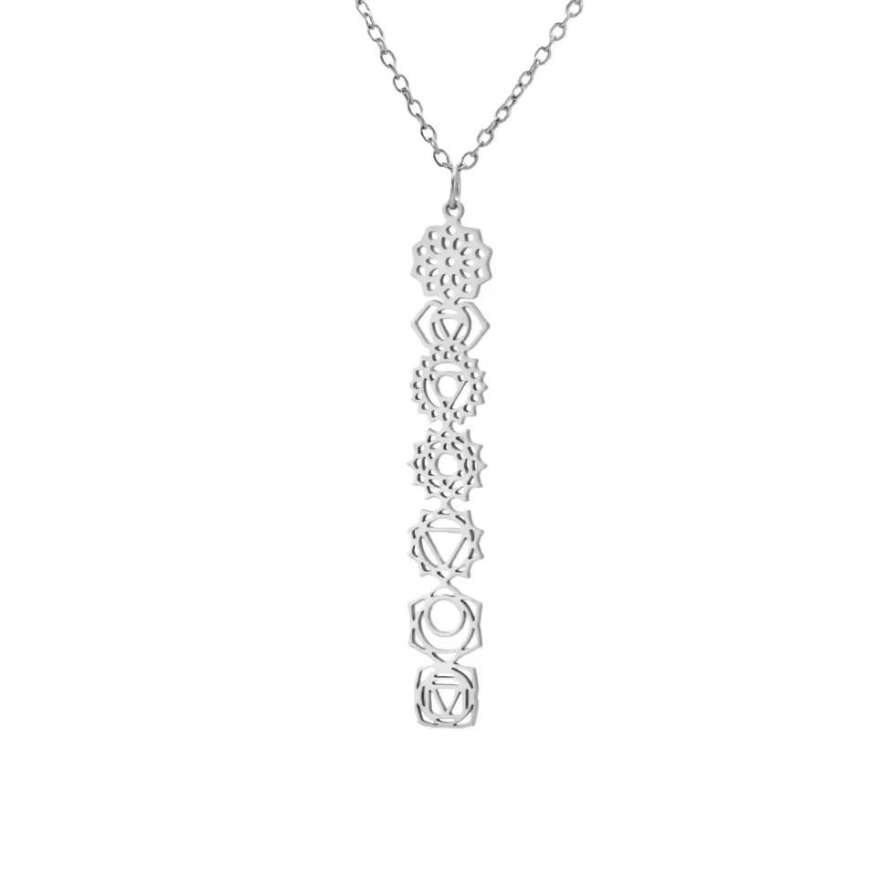 

Lucky Yoga Element Pendant Gold Fringe Necklace For Women Birthday Gift Jewelry