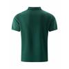 Men's Polo Shirt Casual Solid Color Zipper Lapel Top