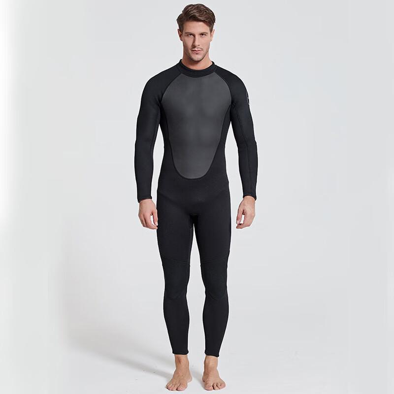 SBART Men's 3MM Long Sleeve Full Wetsuit