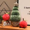 Internet Celebrity Christmas Tree Doll Plush Toy Living Room Ornament Apple Doll Christmas Decoration Atmosphere Doll Gift