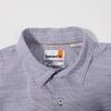 Timberland Outdoor Comfortable Breathable Business Casual Solid Color Stand Collar Single Breasted Long Sleeve Shirt Men Shirts Light-Purple A24ME-CZ5