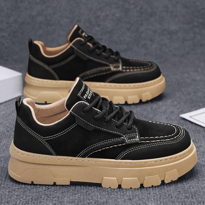 Loafers Men's Sneakers All-match Wear-resistant Men's Casual Shoes Casual Sneaker Round Toe Fashion Sports and Leisure New