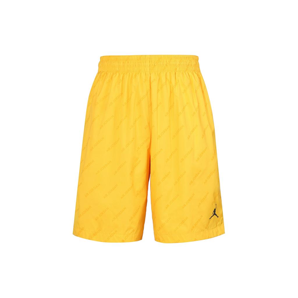 Jordan Legacy AJ4 Basketball Shorts Men Bottoms Varsity-Yellow CK5320-726