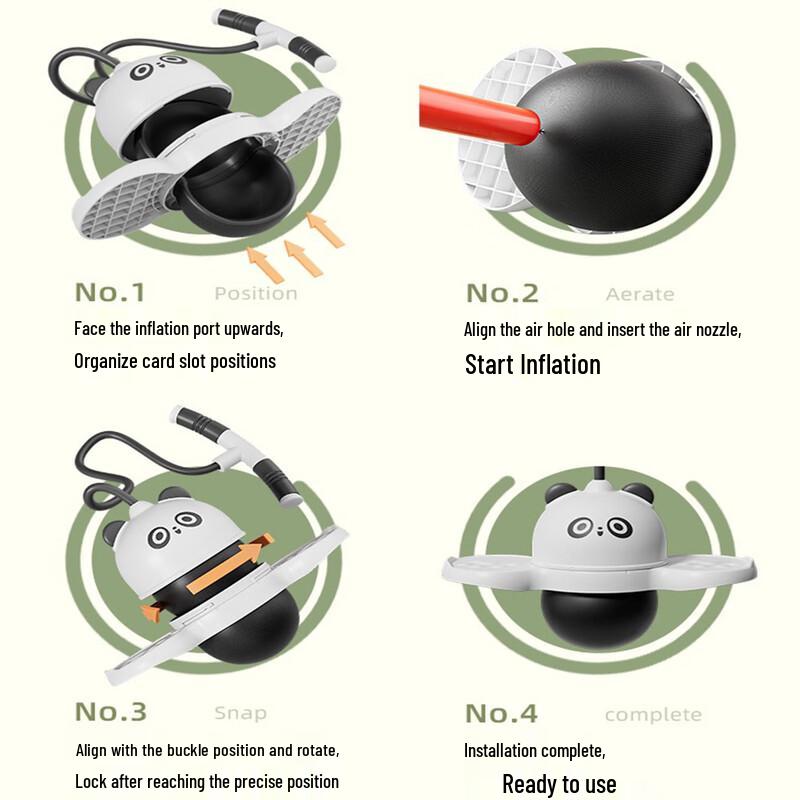 TLXT Kids Panda Bounce Training Ball