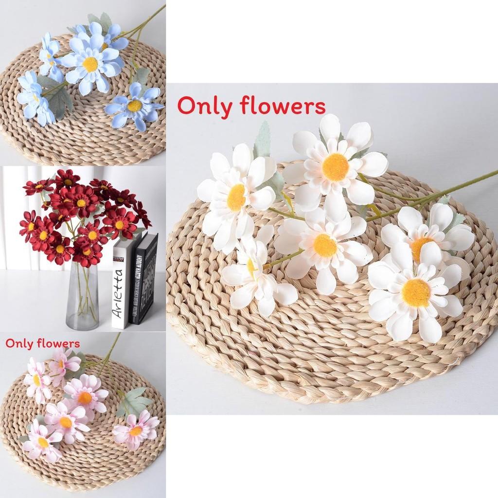 Silk Mimic Sunflower And Daisy Flowers Bundle For Event Decorations With Craft Technique Perfect For Photography And Home Decor