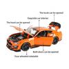 Maisto 1:24 2020 Mustang Shelby GT500 Orange Static Die Cast Vehicles Collectible Model Car Toys Gift collection