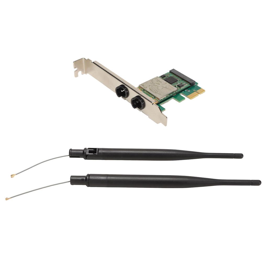 512AN MMW 300Mbps 2.4GHz 5.0GHz Mini PCIE Wireless WLAN Card Plug and Play PCIE To Mini PCIE Adapter for Laptop