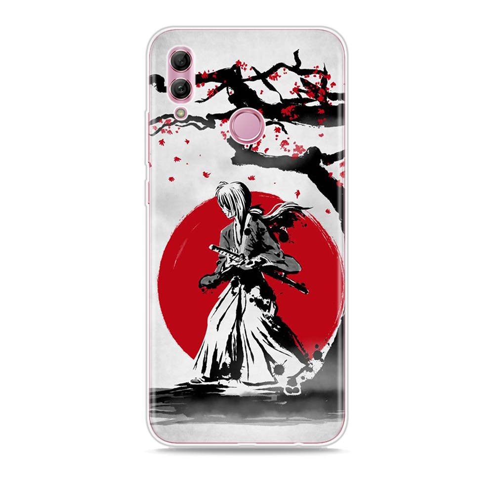 Japanese Red Sun Anime Silicone Cover For Honor 30 30S 30i 9 10 9A 9C 9S 9N 10i 10X 9X Lite Pro 5G Phone Case