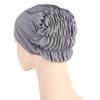 Multicolor Women Muslim Hijab Cap Fashion Ruffled Stretch Under Scarf Turban Hat Islam Headscarf Bonnet Adjustable