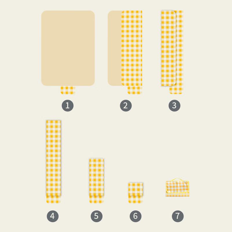 ZISIZ Outdoor Waterproof Picnic Mat