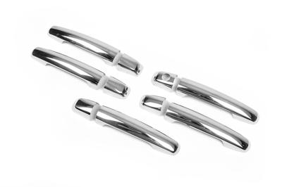 Handle Pads (5 Pcs, Stainless Steel, Without Chip) for Suzuki Grand Vitara 2005-2017