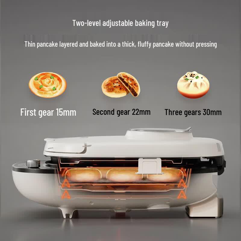 Supor Stoom Pro Elektrische Pannenkoekenmaker & Grillplaat CN-stekker (adapter meegeleverd)