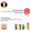5Pcs Silicone Fermenting Lid with Steel Ring Waterless Airlock Vegetable Fermentation Wide Mouth Jar Sealed Cover Kitchen Supplies