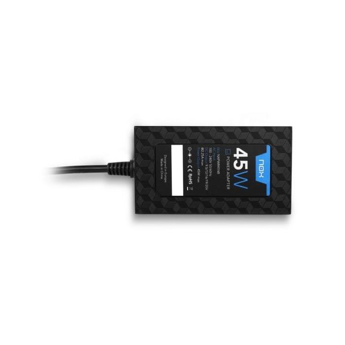 Nox Adaptateur De Puissance - Onduleur Intérieur 45 W Noir - Adaptateurs De Puissance - Onduleurs (Ordinateur Portable,