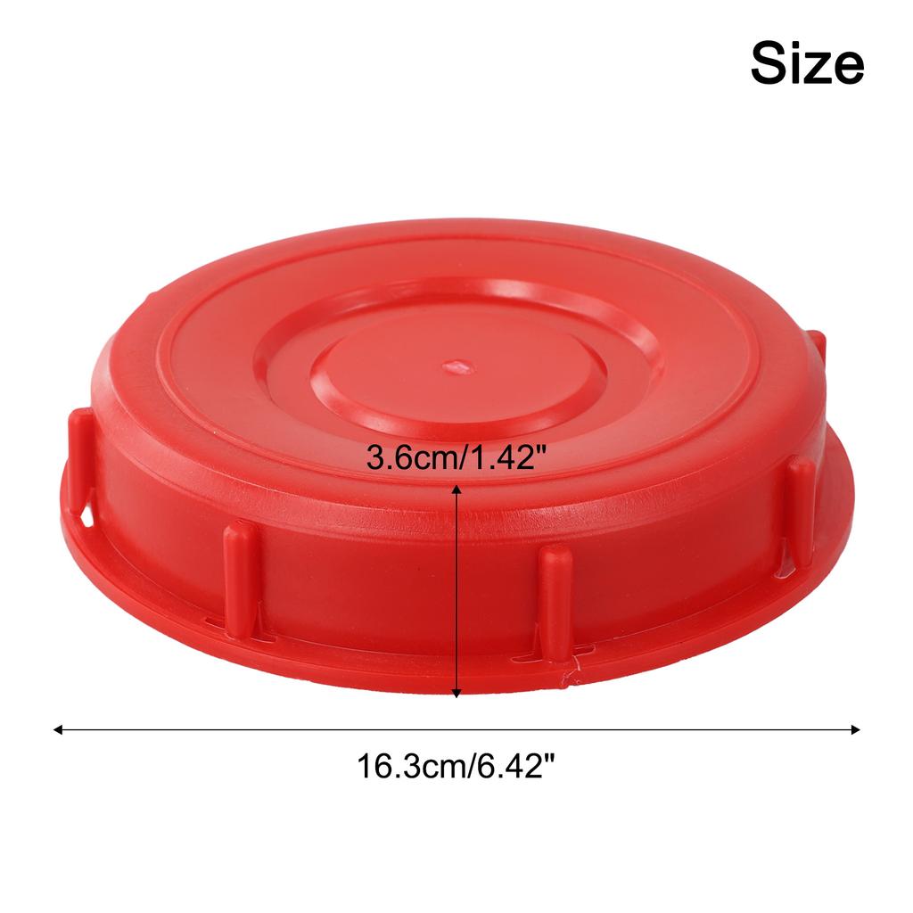 Drain Downspouts Baffles Cover IBC Gasket IBC Tank Lid For Schutz IBC High-density Polyethylene Spray Can Compatible For Schutz