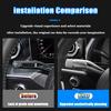 For Mercedes Benz C S EQE EQS Class W206 W223 V295 297 2026-2026 Car Accessories Steering Wheel Shift Lever Wiper Rod Trim Cover