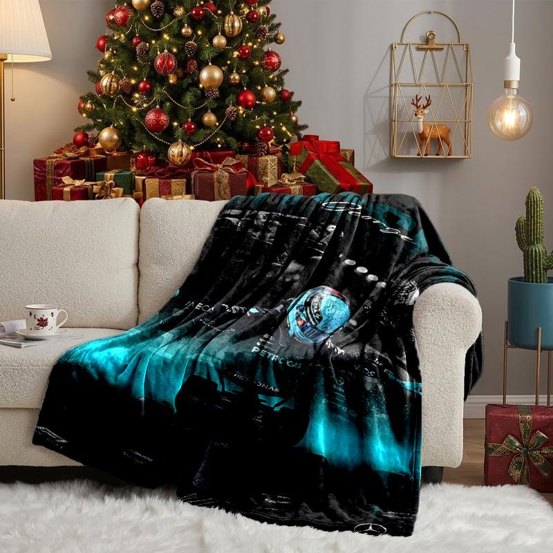 Lewis Racing Legacy Blanket Lightweight Ideal Bedding Blanket Perfect for Travel, Camping, Living Rooms, Offices, Sofas, Fan Christmas gift