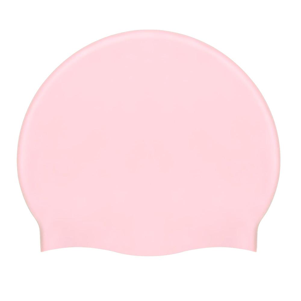 

Silicone Swim Cap,Classic Unisex,Adult & Kids,Comfortable Durable Non-Slip Elastic Waterproof Swimming Hat,for Long & Short Hair Adult світло-рожевий колір