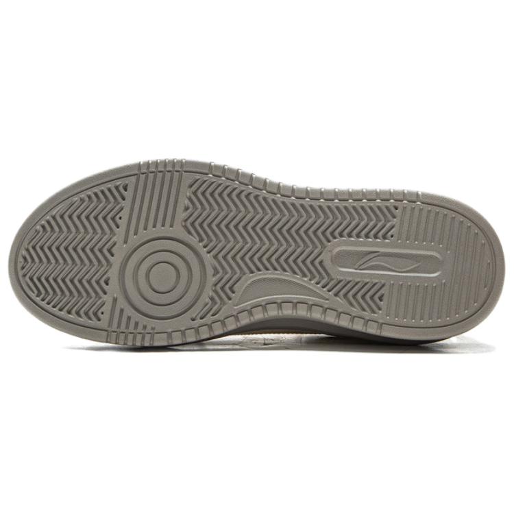 Li Ning Lantern Festival Fashion Trend Shock Absorbing Lightweight Increased Height Low Top Skate Shoes Men Skate Shoes Sand Khaki AGCV315-3