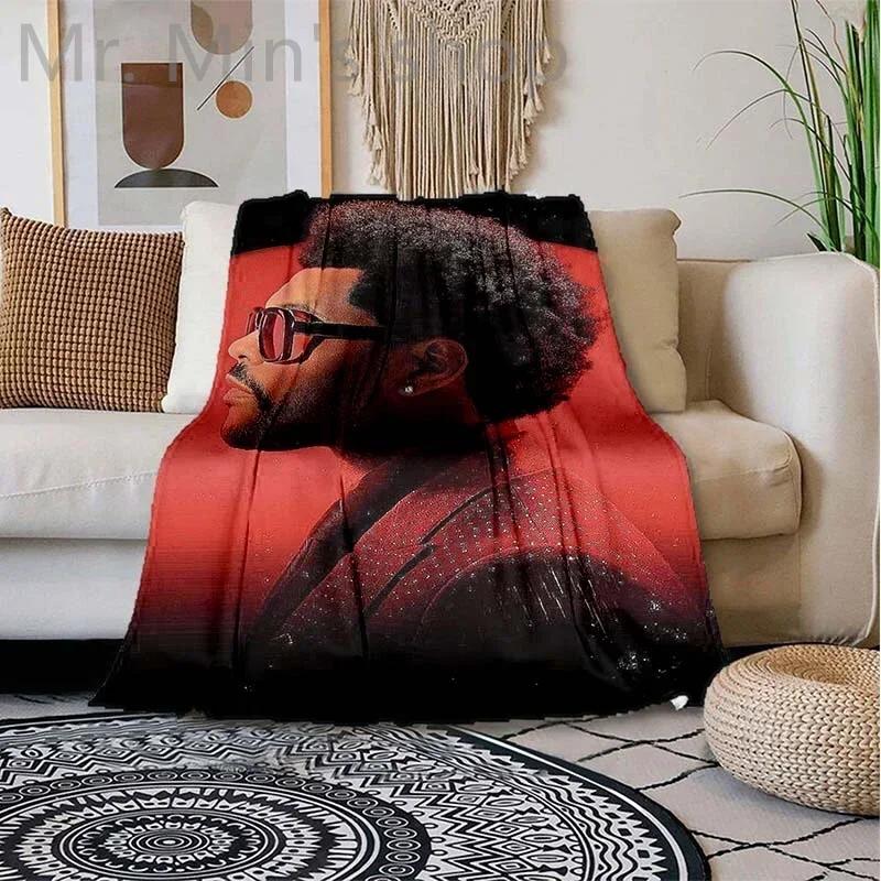 The Weeknd - Manta for the Singer The Weeknd Print Blanket Home travel blanket throw blanket thin blanket Warm blanket