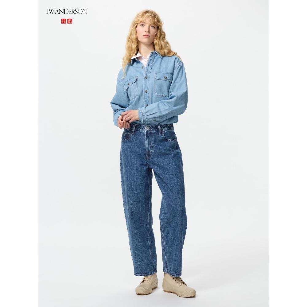 Uniqlo Japan Baggy Jeans Short Length