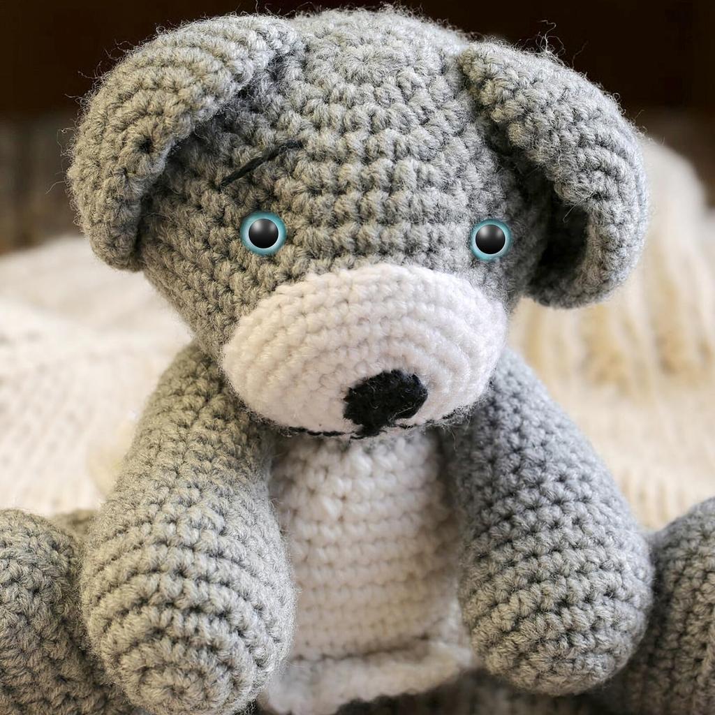 LOLIPPYY 40pcs Illusionary Cat for Plush Durable Easy Multiple Color Variations Eyes, Crafts, Crochet, Amigurumi, Dolls, Material, Installation,