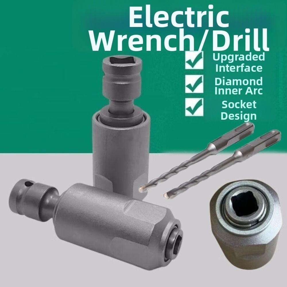 Vierkant-Interface-Schraubenschlüssel-Adapter Zubehör für Bohrmaschinen/Schlagschrauber