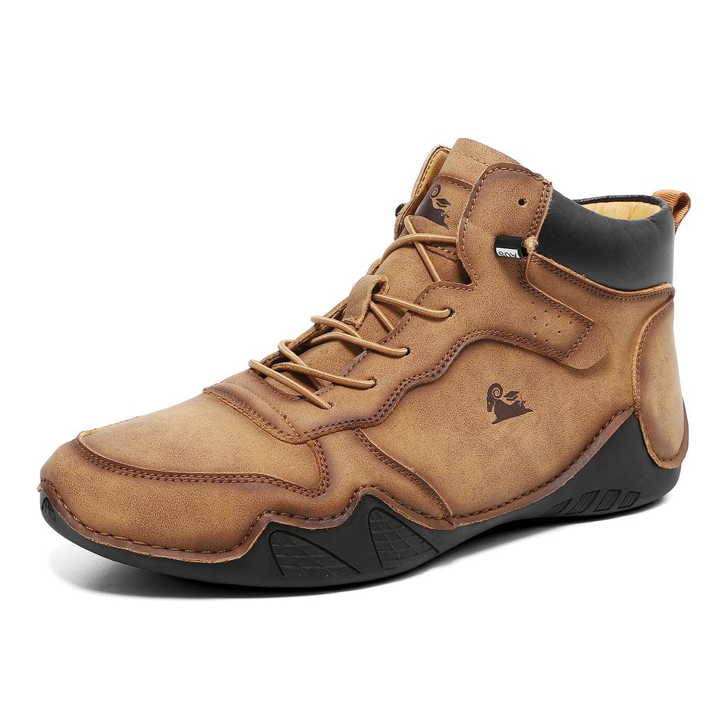 Popular men's casual shoes short boots independent station outdoor casual men's boots trendy men's shoes Martin boots