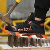 Safety Shoes Men High Top Steel Toe Cap Anti-Smash Men Work Shoes Sneakers Puncture-Proof Indestructible Shoes Dropshipping