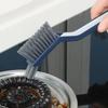 3 in1 Long Handled Gap Brush Hard Bristled Corner Brush Effective Crevice Brush  Bathroom Cleaning