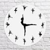 New 1x Dance Ballet Creation Wall Clock Home Decor Wall Decor