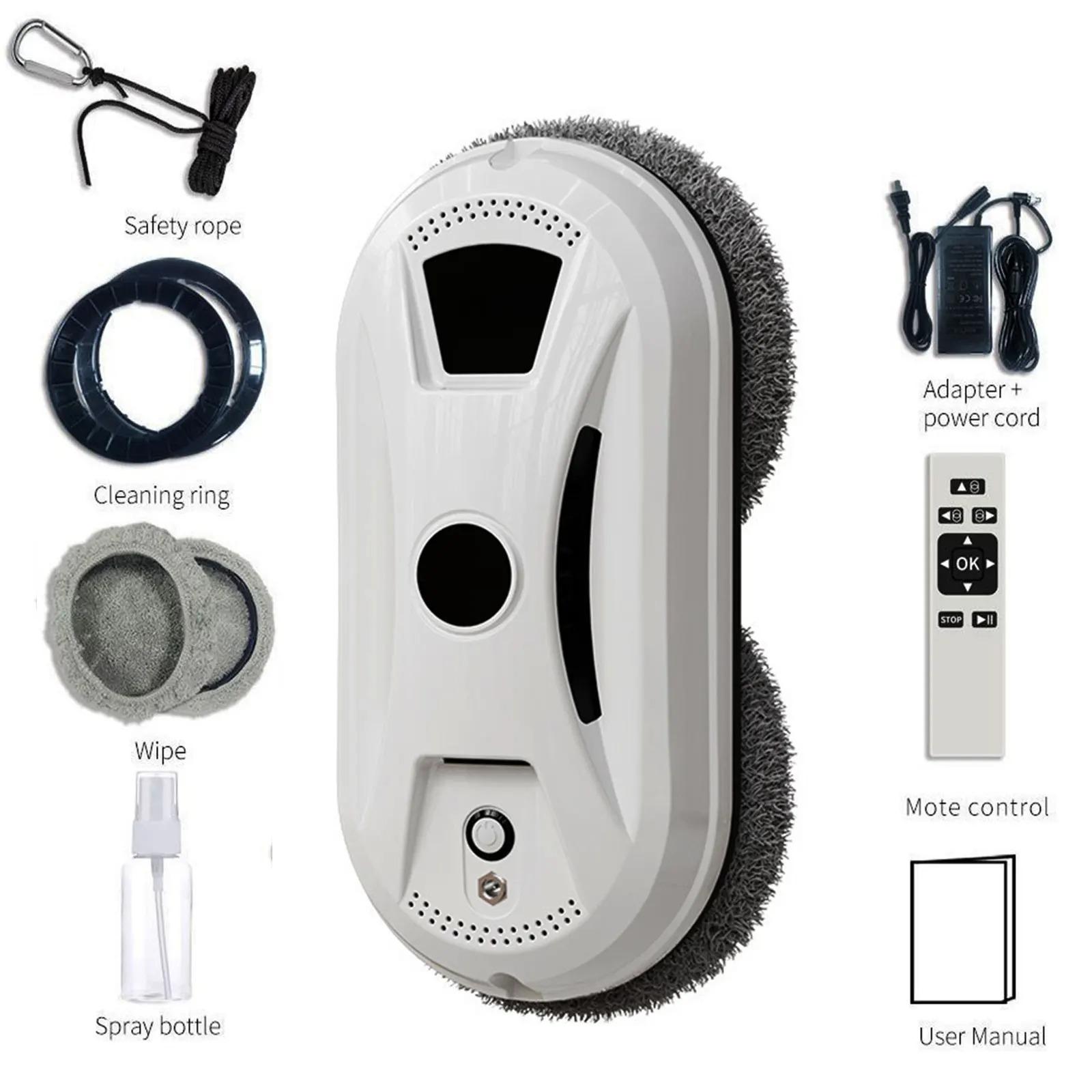 Electric Magnetic Window Cleaner Vacuum Cleaner Window Cleaning Glass Electric Window Cleaner Blackout Protection EU