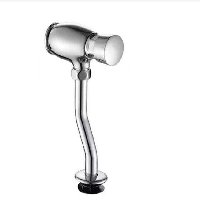 Time Delay Flushing Valve Copper Material Push Button Urinal Flush Valve