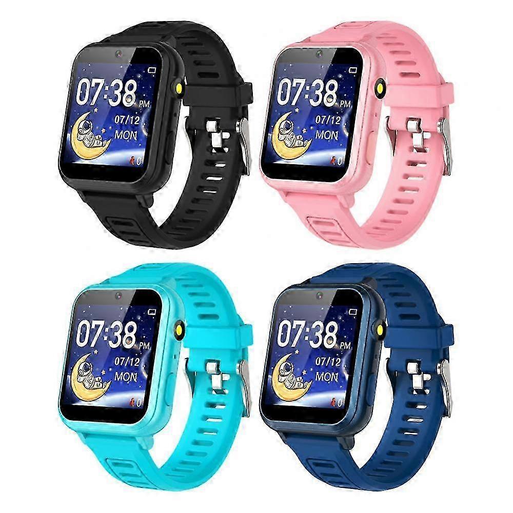 Kinder Kinderuhr Mit 16 Spielen Kamera Armbanduhr Junge Mädchen Sport LED Einfache Farbe Silikon