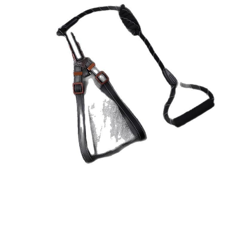 

Pet dog leash Small and medium puppy teddy dog leash Dog chain Adjustable vest chest strap for dog walking XS (3-4kg)