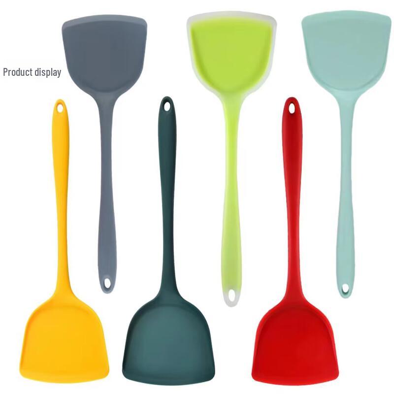 Food-Grade Silicone Spatula Set for Non-Stick Pans