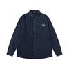 Japanese Style Plaid Shirt Men Women Loose Fit Casual Long Sleeve With Pocket