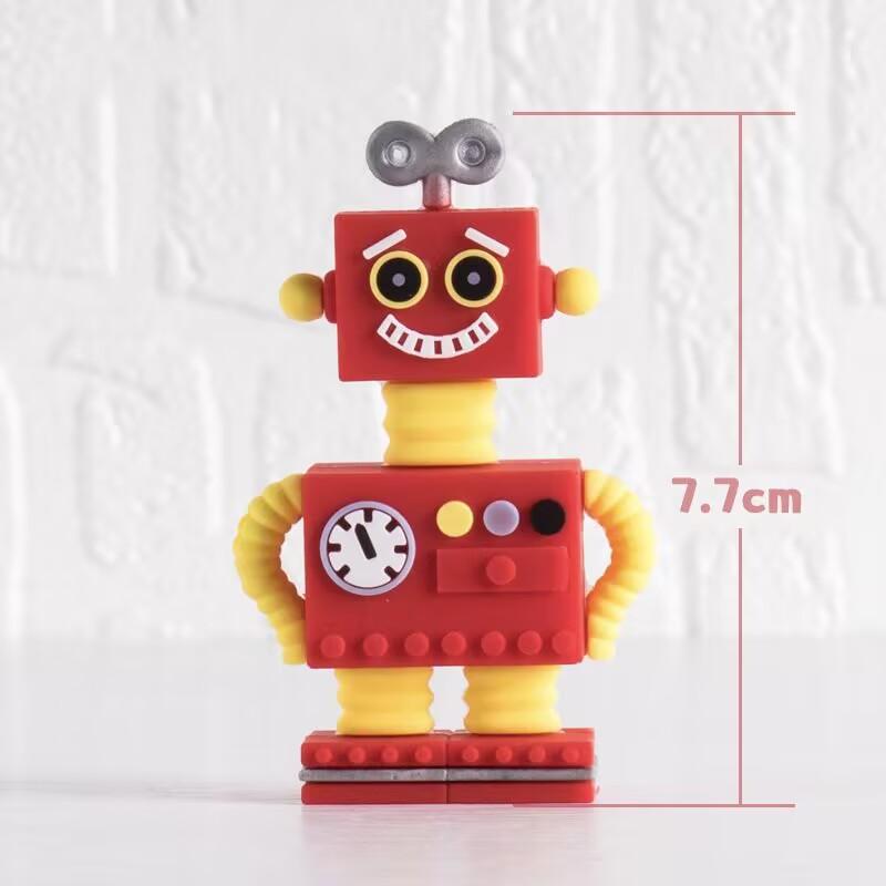 11Pcs Robot Cake Toppers for Boys Robot Birthday Robot Cake Cupcake Decorations Robot Figurine for Robot Birthday Party Supplies