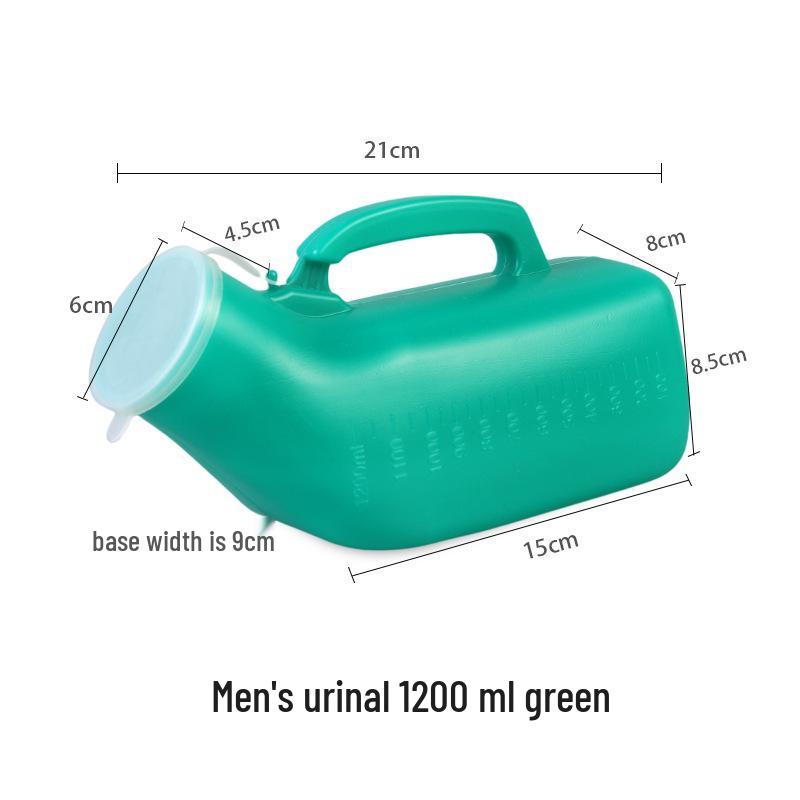 

Men s 2000ml Portable Urinal with Lid – Thickened, Large Capacity Night Pot for Elderly and Bed Use