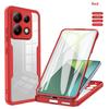 Fully Coverage case For POCO X6 Pro M6 Pro F5 Pro X5 X4 GT X4 Pro M4 Pro F3 X3 Pro C65 double protect shield cover