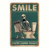Vintage Metal Tin Sign Funny Bathroom Decor PLEASE FLUSH Toilet Art Man Cave Gift 20x30cm