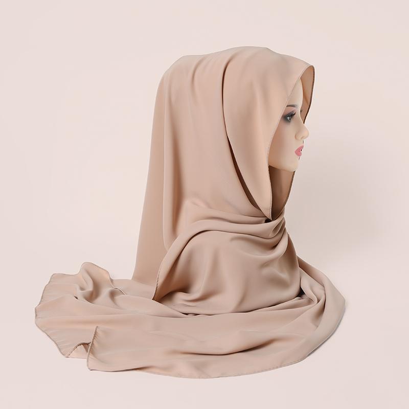 Muslim Hijab Premium Jersey Scarf Soft Solid Headscarf Femme Musulman Lot Hijabs Islamic Shawl Wraps Women Turban Foulard