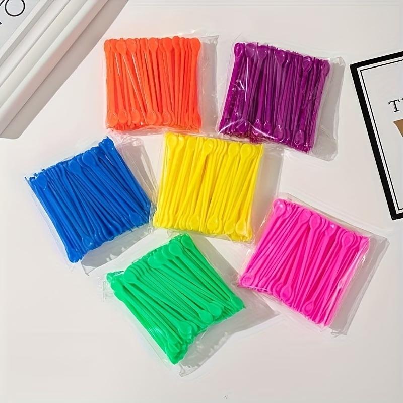 100Pcs Perming Needles Hair Roller Plastic Pins Perming Clips Hairdressing Tools Styling Accessories Makeup Eyelash Curler