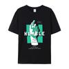 Hand Pointing Up with HUMBLE TextPrint T-Shirt Summer Casual Streetwear Men Women Unisex Fashion Tshirt Top