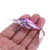 6No. Hook Feather Hook Floating Rock Group Fish Fake Bait6.5CM 6GHard Bait Bionic Fishing Lure for Bass and Mandarin Fish