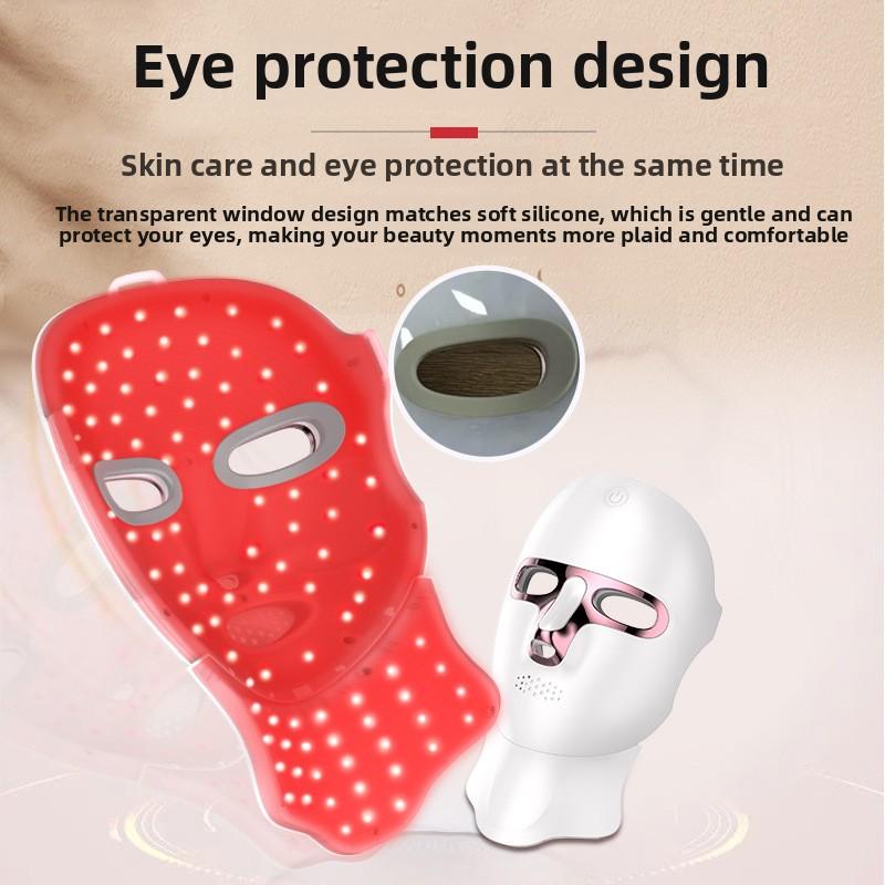Skin Rejuvenation Mask Beauty Instrument Beauty Mask Instrument Color Light Mask Seven-color Spectrometer Convenient Color Light Instrument