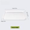 Wuhe 16.9-inch Round Non-slip Chinese Fast Food Tray